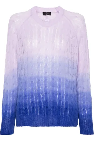Etro Striped ombré wool jumper