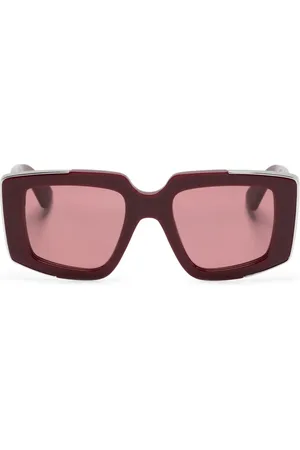 Alexander McQueen The Grip square-frame sunglasses