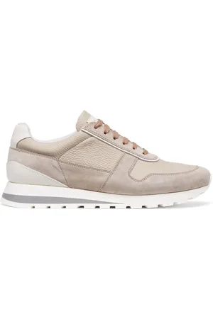 Brunello Cucinelli Leather panelled sneakers