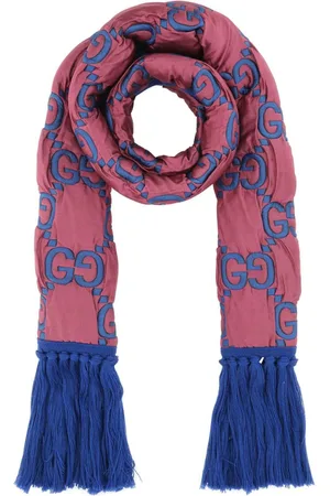 Gucci GG-embroidered scarf