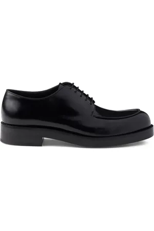 Prada Brushed leather derby shoes