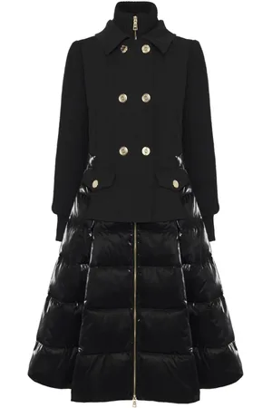 Elisabetta Franchi Layered A-line padded coat