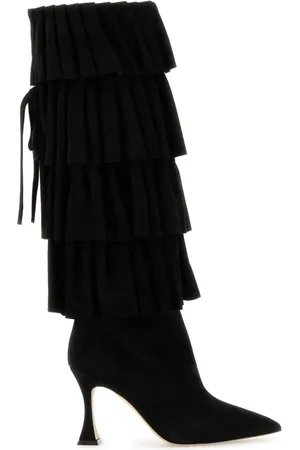 Manolo Blahnik 90mm Miralone boots