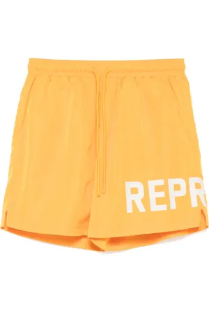 Represent Logo-print swim shorts