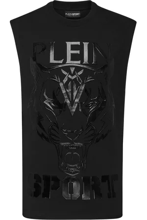 Philipp Plein Tiger-print tank top