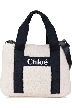 Chloé 2010-2020 Kids Faux Shearling satchel