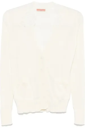 ERMANNO SCERVINO Corded lace-detail cardigan