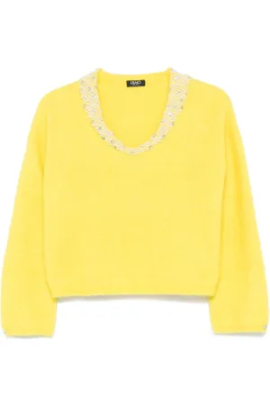 Liu Jo Pearl-embroidered jumper
