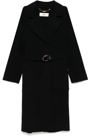 Elisabetta Franchi Wool wrap coat