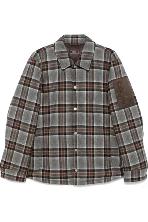 PESERICO SIGN Plaid-check jacket