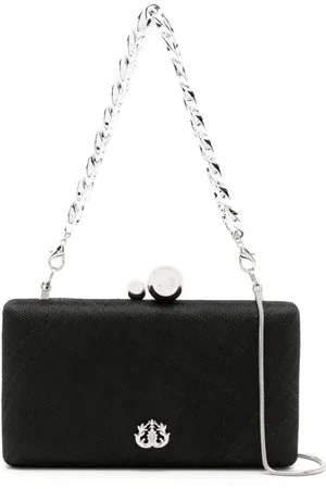 Isla Ibiza Logo-plaque detail shoulder bag