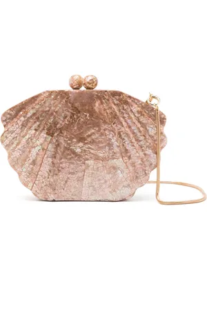 Isla Ibiza Mother-of-pearl clutch bag