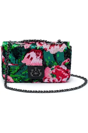 Isla Ibiza Anne sequinned shoulder bag