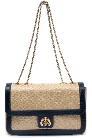 Isla Ibiza Logo-plaque shoulder bag