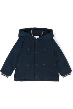 PATACHOU Logo-embroidered coat