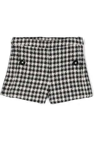 PATACHOU Floral-appliqu?? shorts