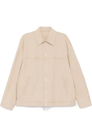 Solid Panelled shirt jacket
