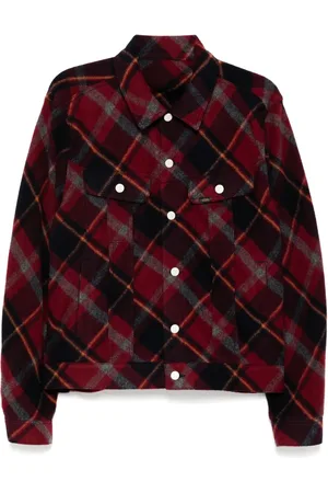 UNDERCOVER Logo patch shirt jacket