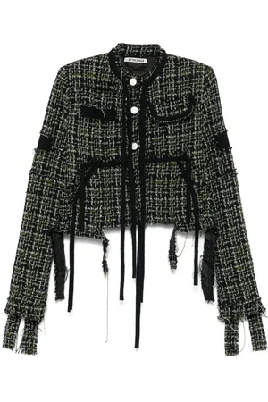 OTTOLINGER Deconstructed tweed jacket