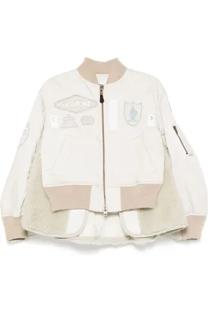 SACAI Panelled bomber jacket