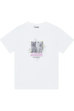Ganni Kittens T-shirt