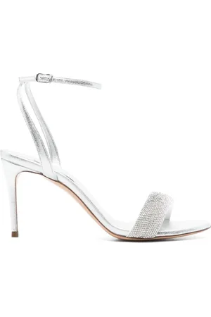 Casadei 90mm crystal-embellished pumps