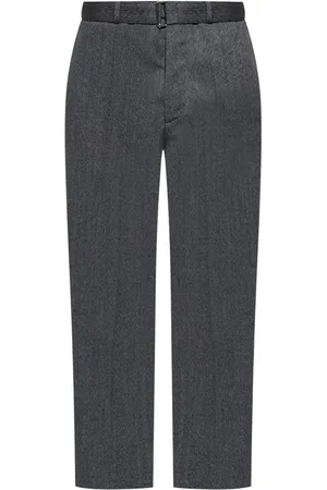 OFFICINE GENERALE Virgin wool trousers