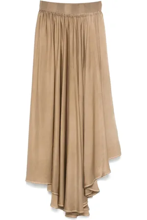 UMA WANG Gentian midi skirt