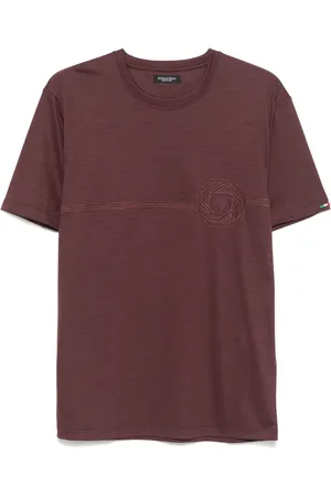 Stefano Ricci Logo-embroidered T-shirt