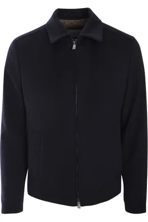 corneliani Zipped wool jacket