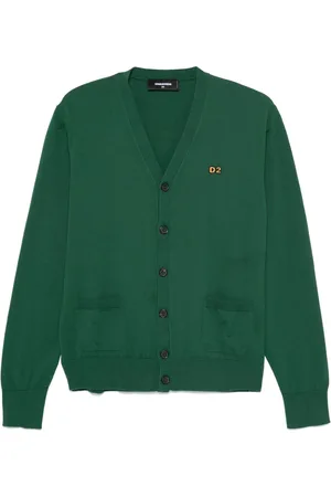Dsquared2 Logo-embroidered cardigan