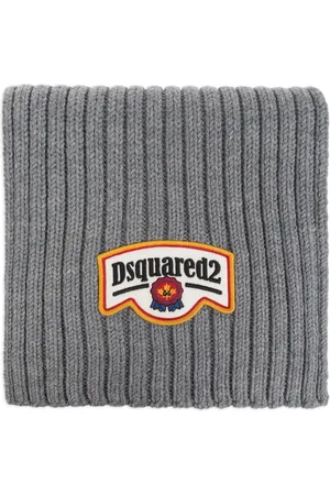Dsquared2 Logo patch scarf