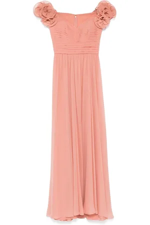 Elie saab Silk off-shoulder dress