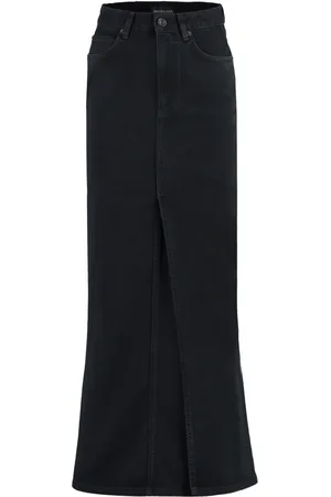 Balenciaga Mid-rise denim skirt