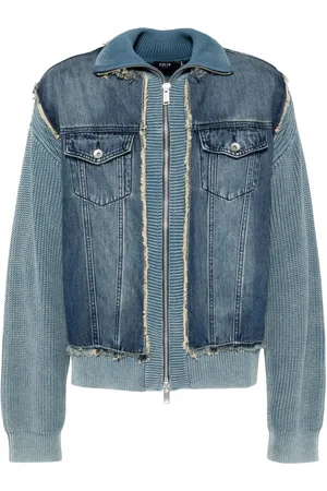FIVE CM Knitted denim jacket