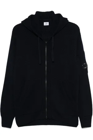 C.P. Company Hooded zip-up cardigan