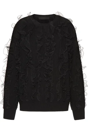 VALENTINO GARAVANI Ruffle-detailing jumper