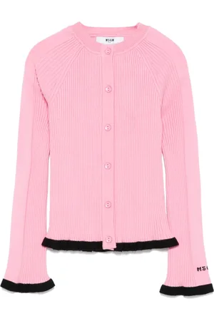 Msgm Ribbed-knit cardigan