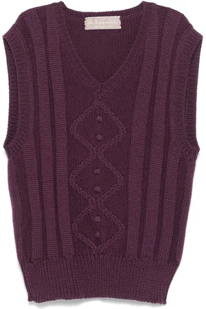 LA STUPENDERIA Wool vest