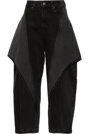 J.W.Anderson Cropped sculptural jeans
