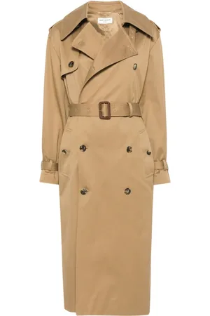 Saint Laurent Cotton trench coat