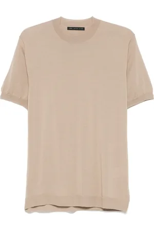 LOW BRAND Fine-knit T-shirt