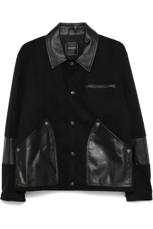 costume national contemporary Panelled bomber jacket