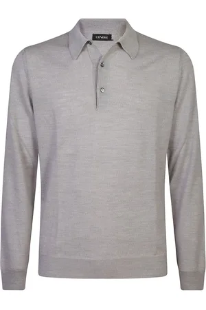 CENERE GB Wool polo shirt