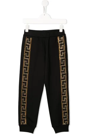 VERSACE Crystal-embellished joggers