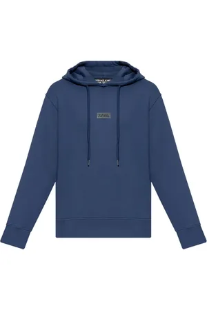 VERSACE Logo-plaque hoodie