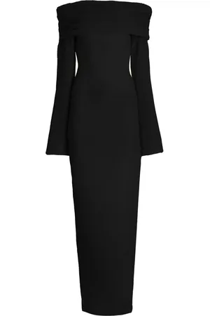 SER.O.YA Galleria rib-knit maxi dress