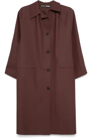 Kassl Editions Original Below Rubber trench coat