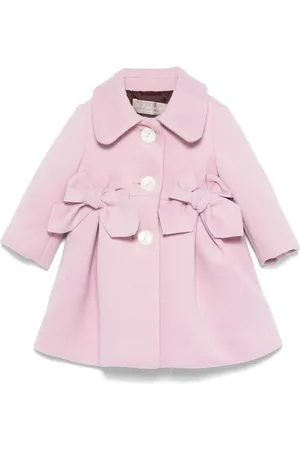 LA STUPENDERIA Bow-details coat