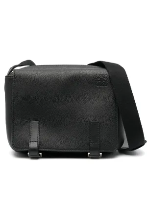 Loewe Flap-fastening messenger bag